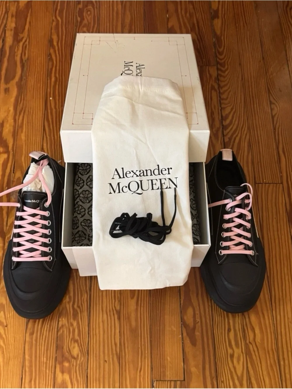 Alexander McQueen black alexander